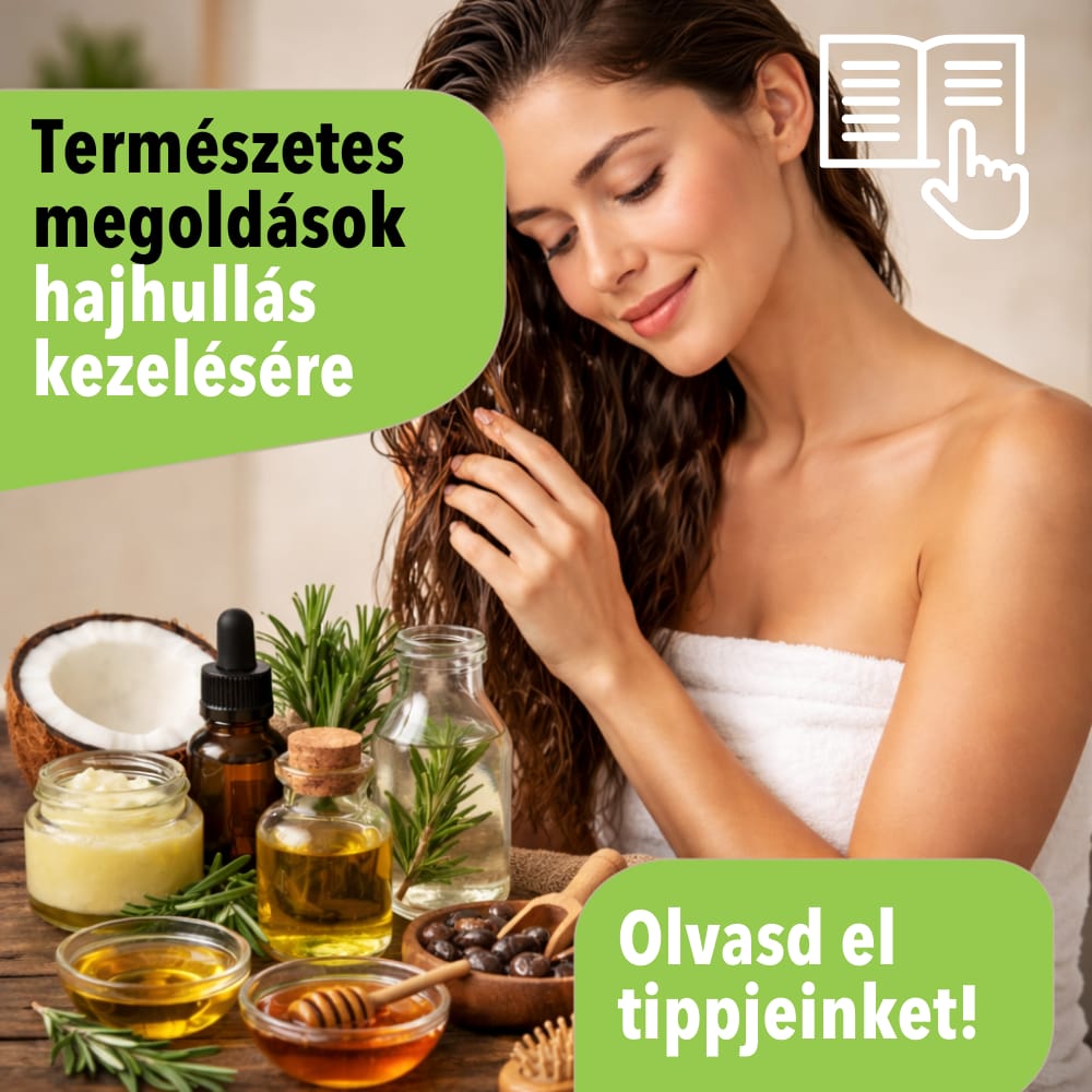 Hajhullás kezelése otthon: Természetes praktikák és tippek - Zöldbolt cikk