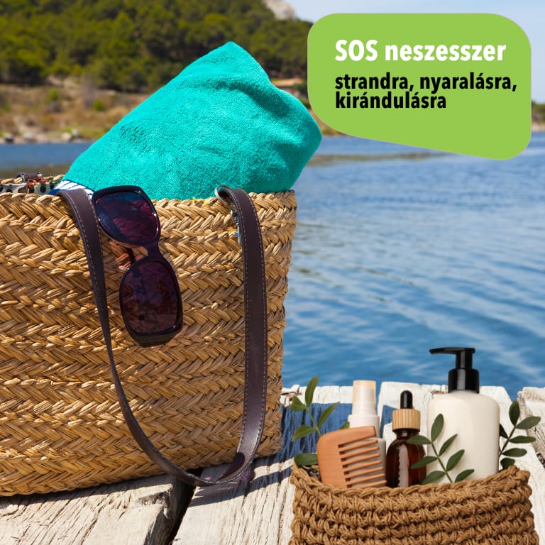 SOS neszesszer nyárra - a strandolás és kirándulás alapvető kellékei