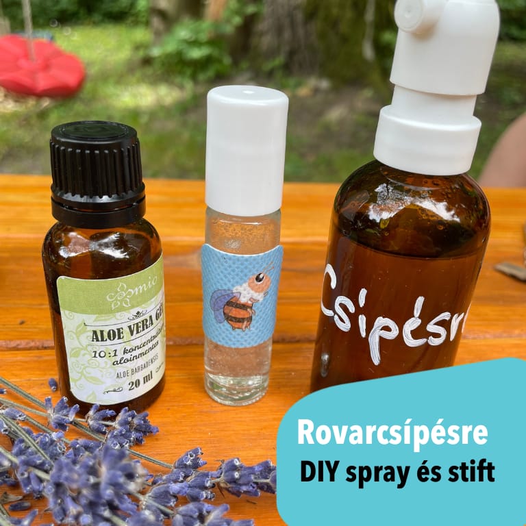 Készítsd el otthon - Csípés utáni stift és spray recept a nyár nyugalmáért