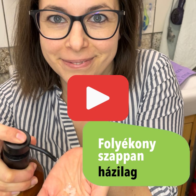 Folyékony szappan recept házilag - Zöldbolt videó