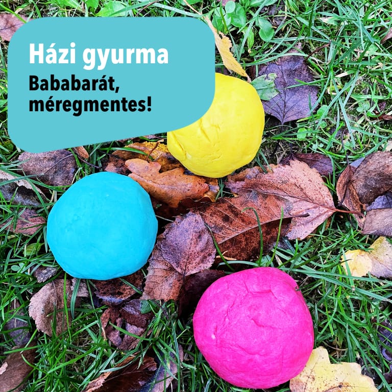 Gyurma házilag, videóval - bababarát, méregmentes - Zöldbolt cikk