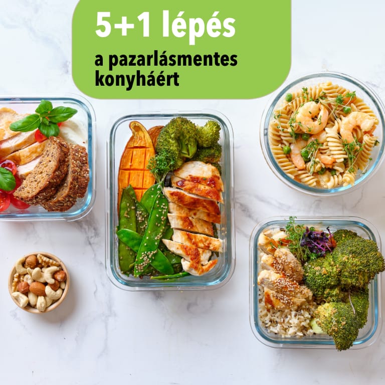 5+1 lépés a pazarlásmentes konyháért